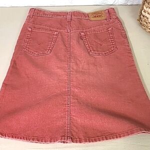 VINTAGE 90S Levi's Cordoroy Skirt Size 5